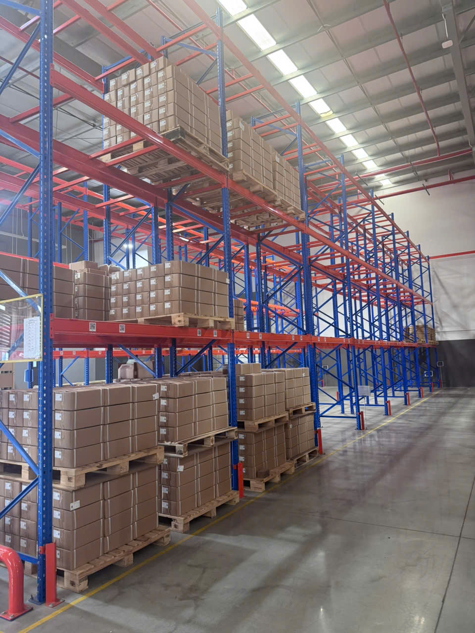 Kệ pallet thanh lý 2 tấn/tầng – lô 48 bộ tại Bình Dương 1 kệ-pallet