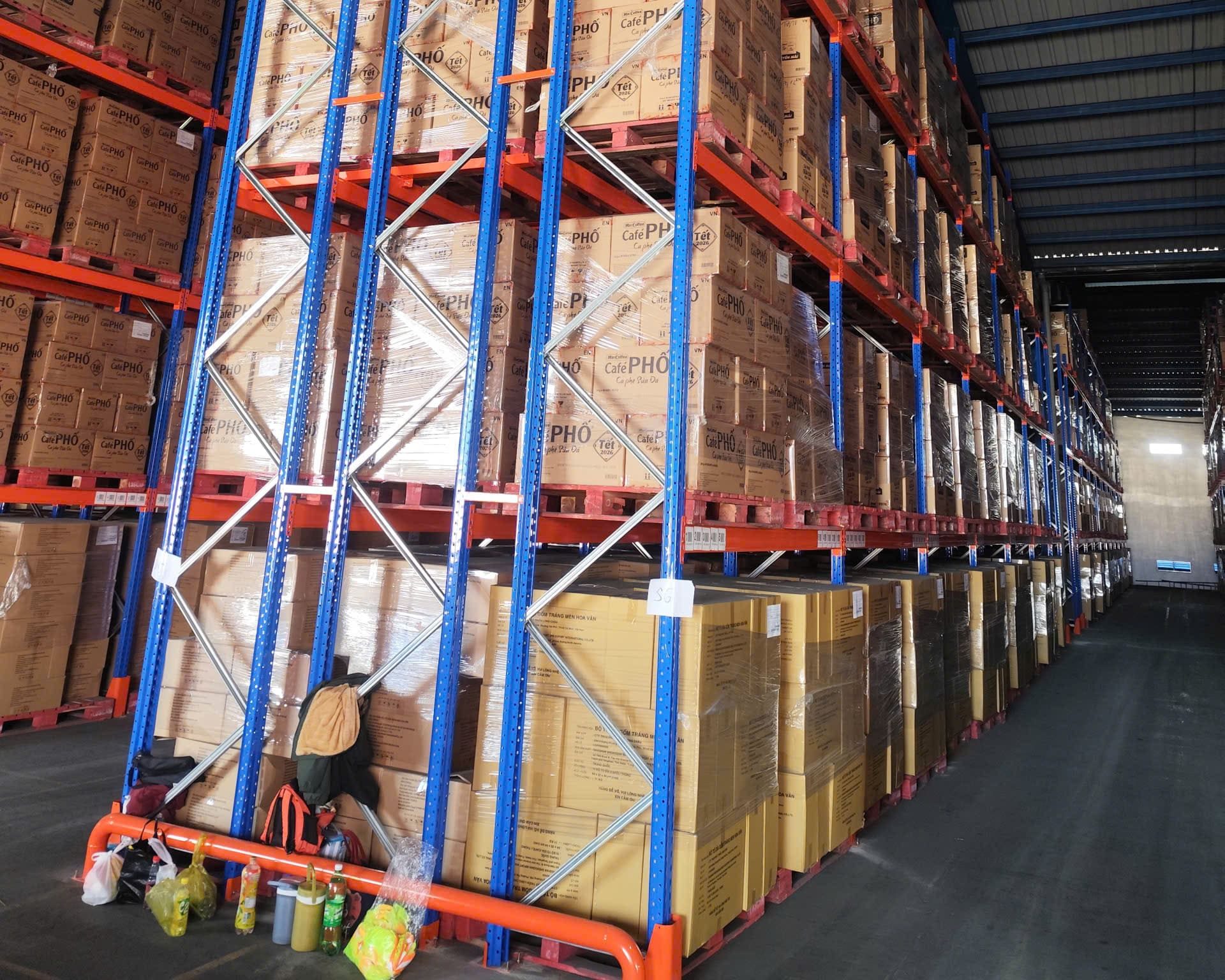 Kệ kho thực phẩm 1 Kệ kho thực phẩm